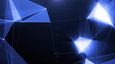 科技魔方粒子方块汇聚logo宣传片头模板视频的预览图